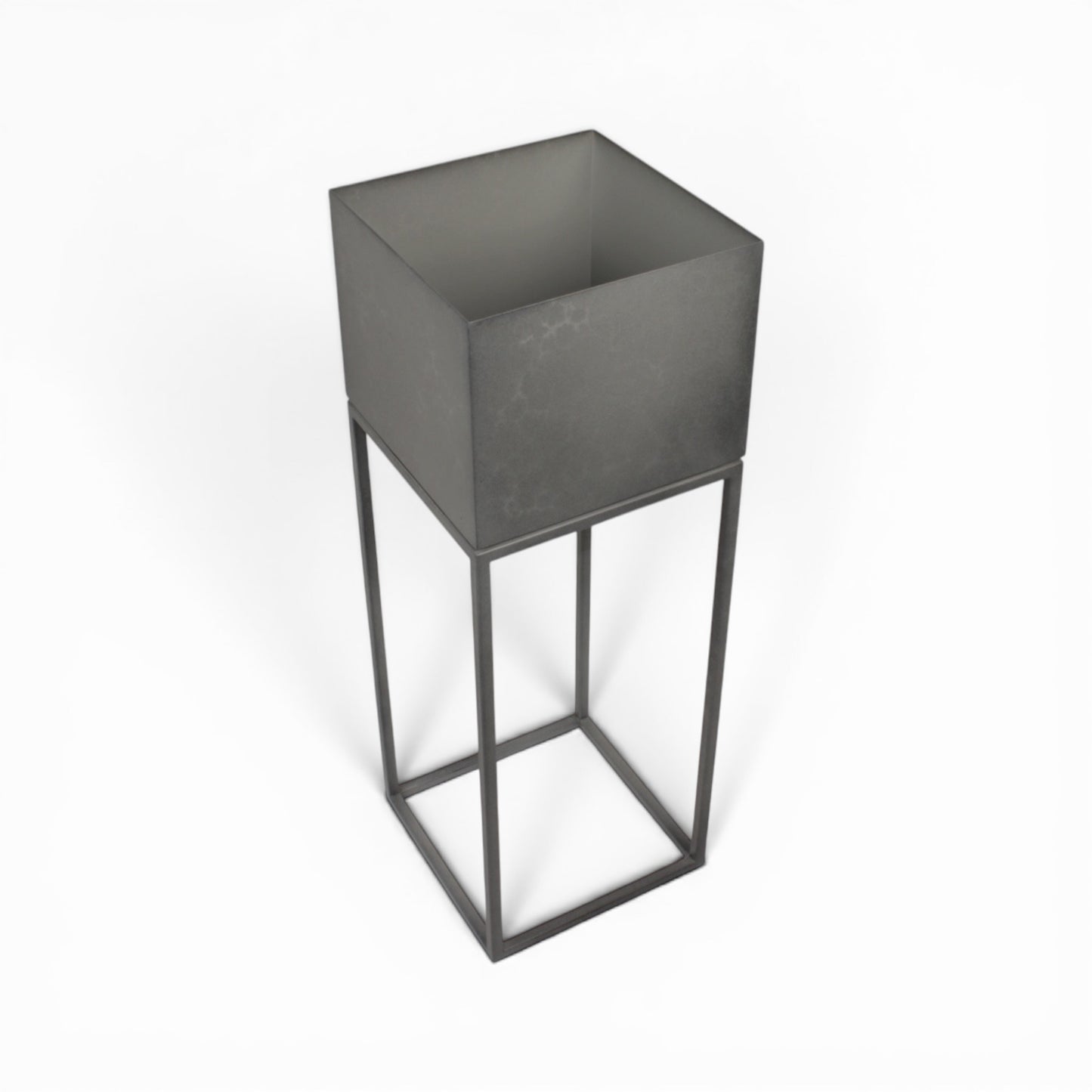 Donica Wysoka Loft — metalowa, imitacja betonu | Fenos