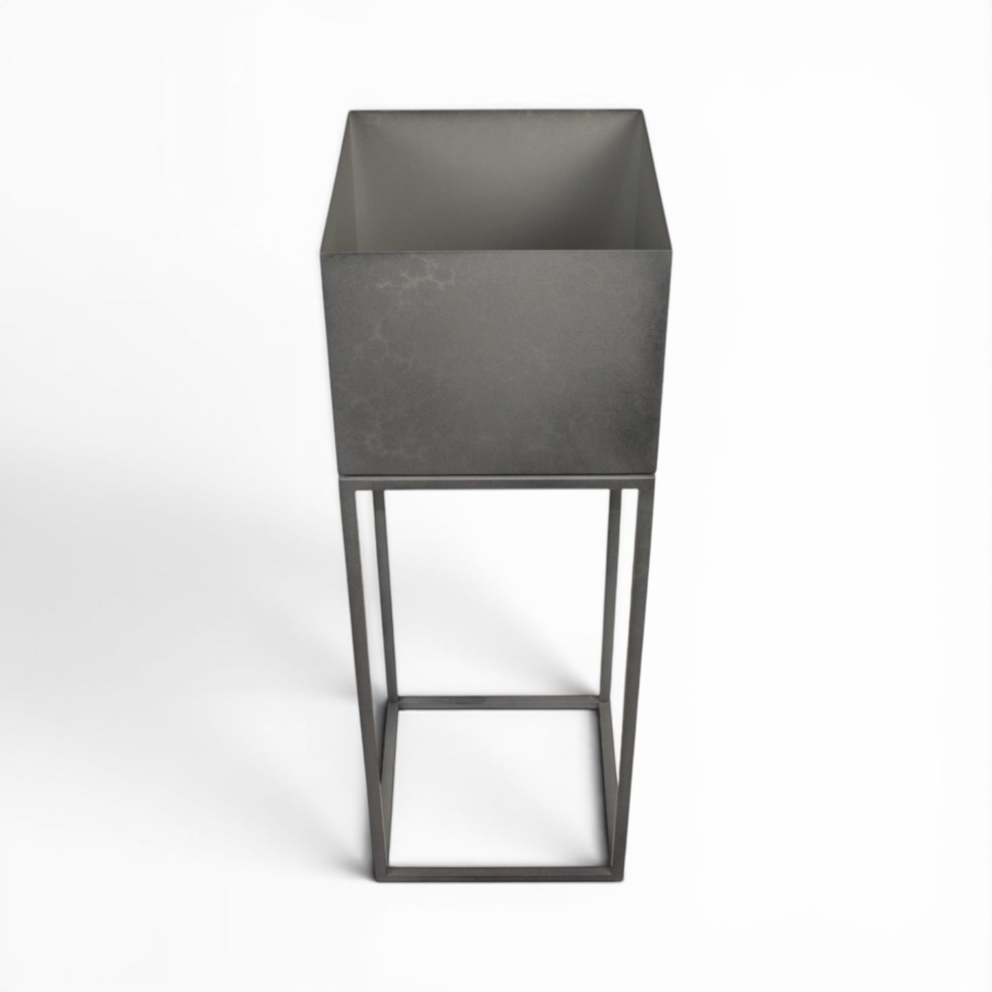 Donica Wysoka Loft — metalowa, imitacja betonu | Fenos