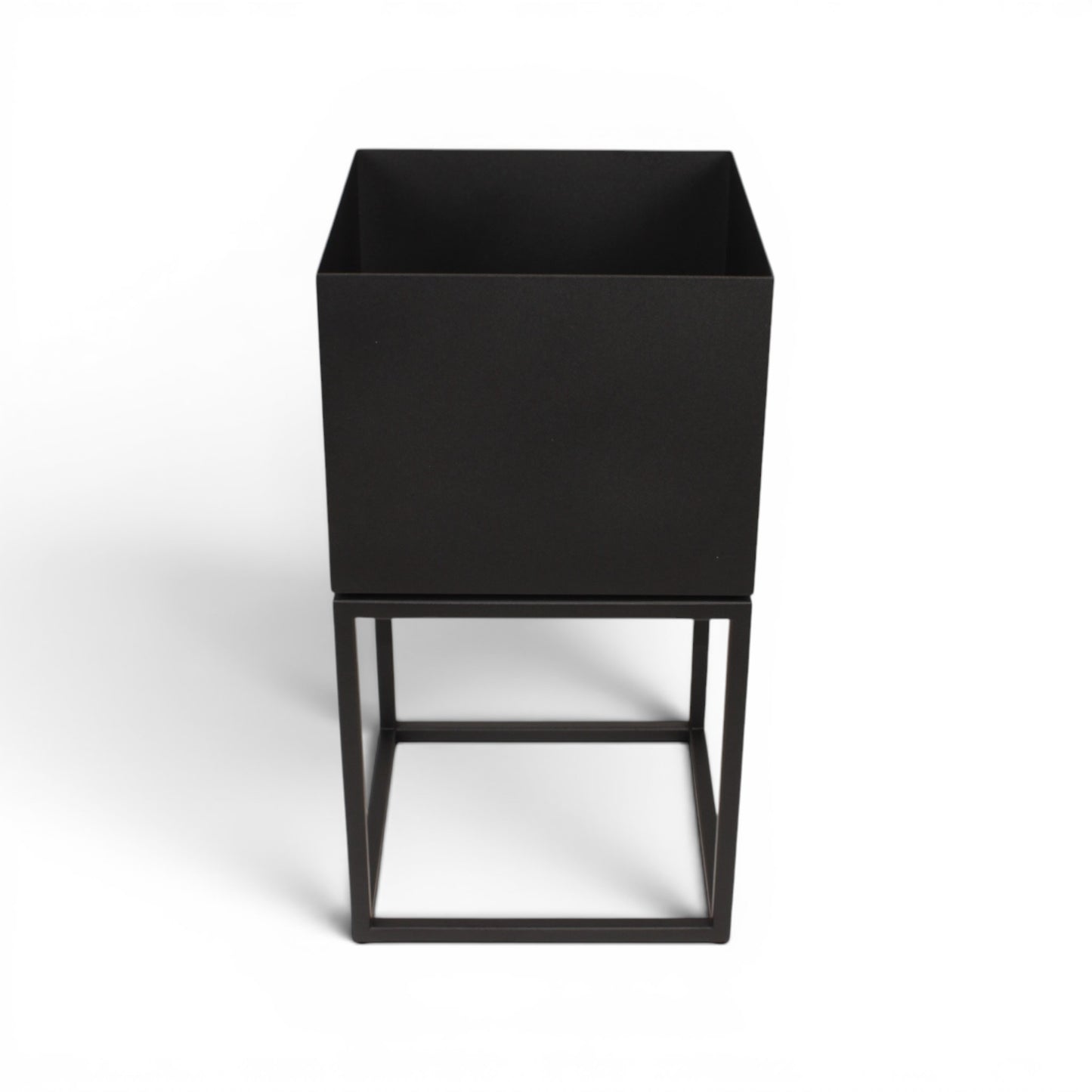 Donica Niska Loft — metalowa, czarny mat | Fenos